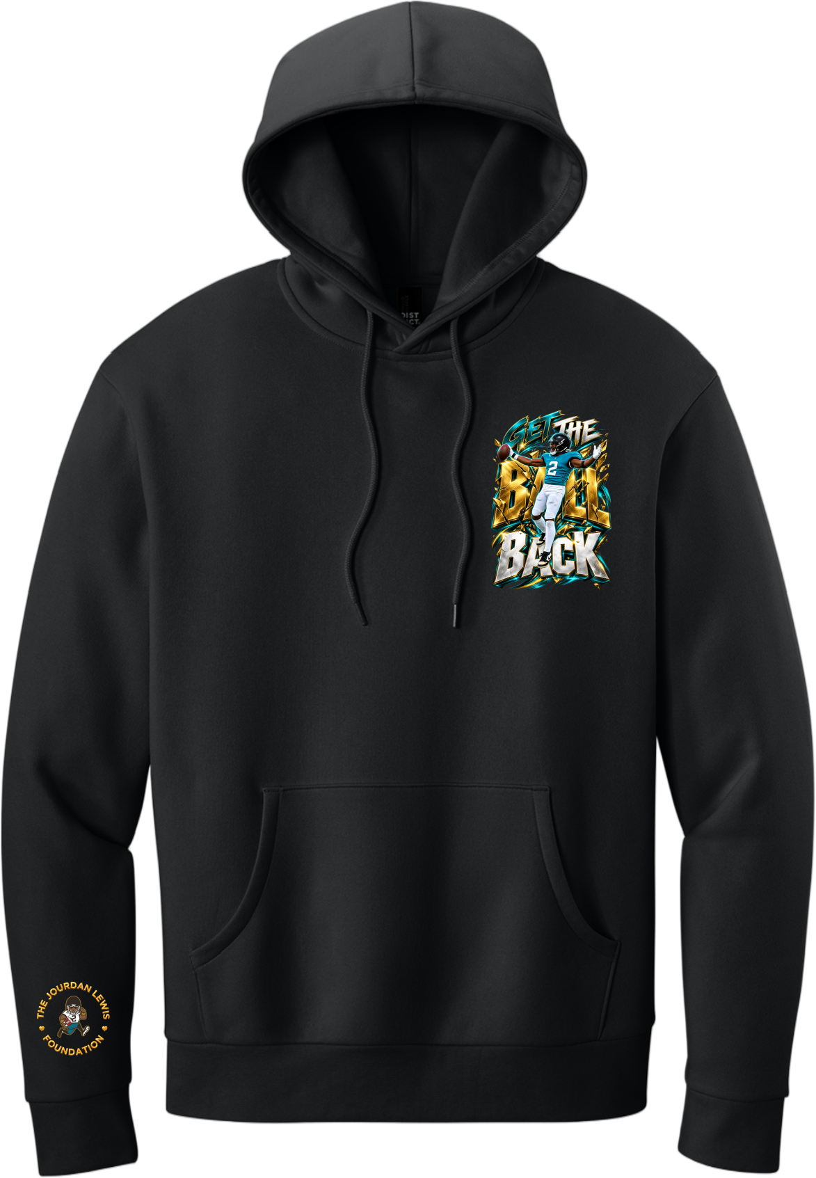Jourdan Lewis' Adult Hoodie: Get The BALL Back