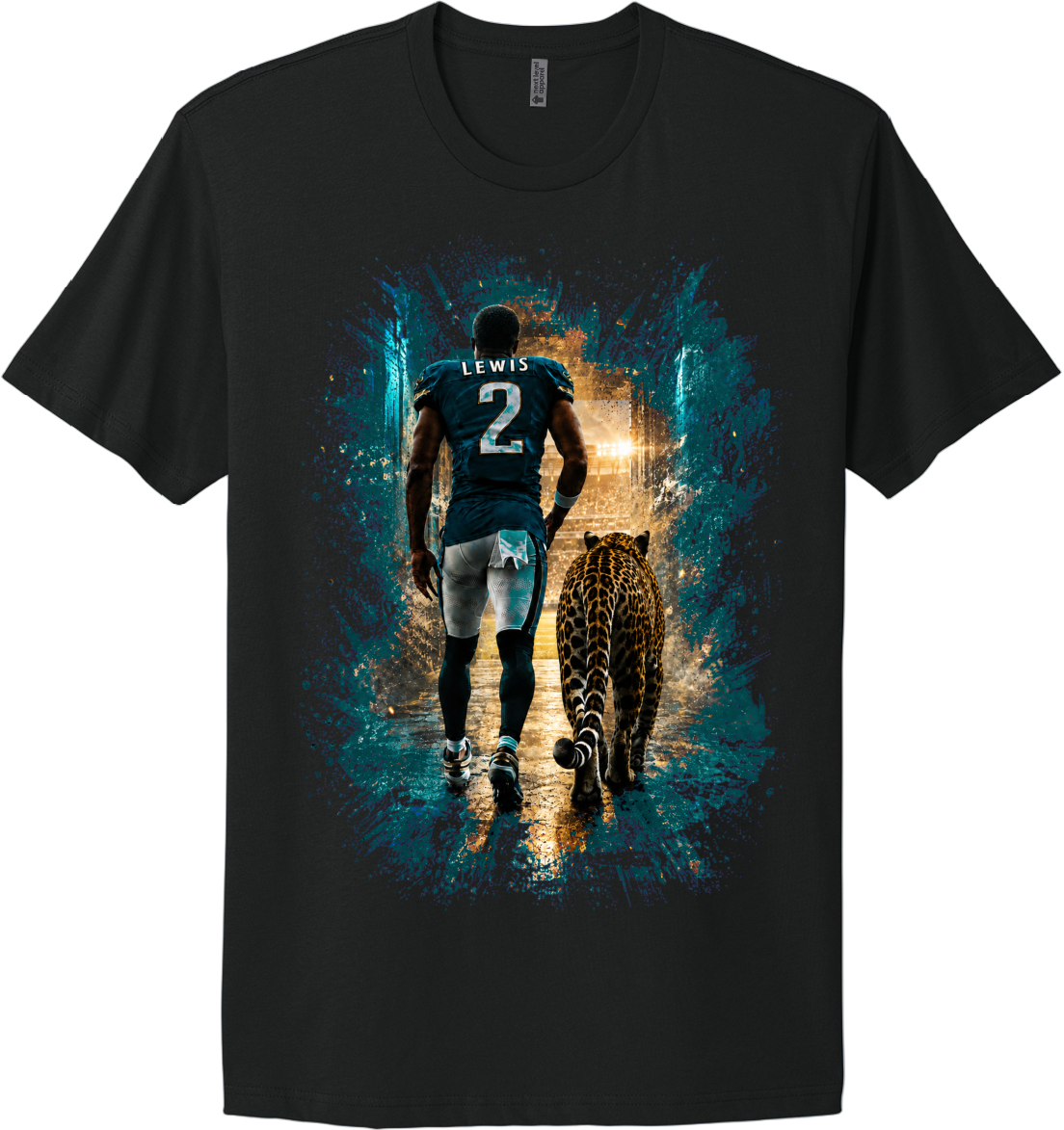 Jourdan Lewis' Adult Short Sleeve:  Tunnel Walk