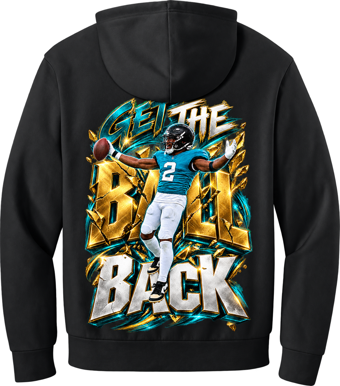 Jourdan Lewis' Adult Hoodie: Get The BALL Back