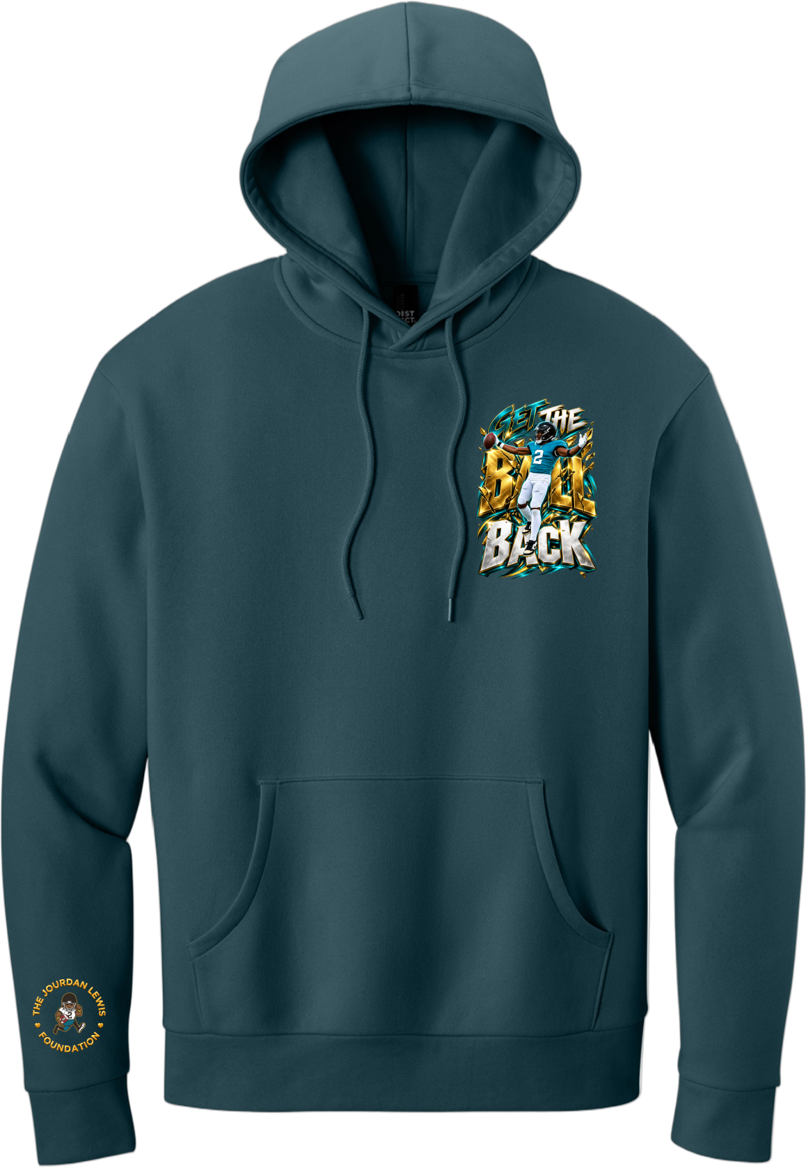 Jourdan Lewis' Adult Hoodie: Get The BALL Back