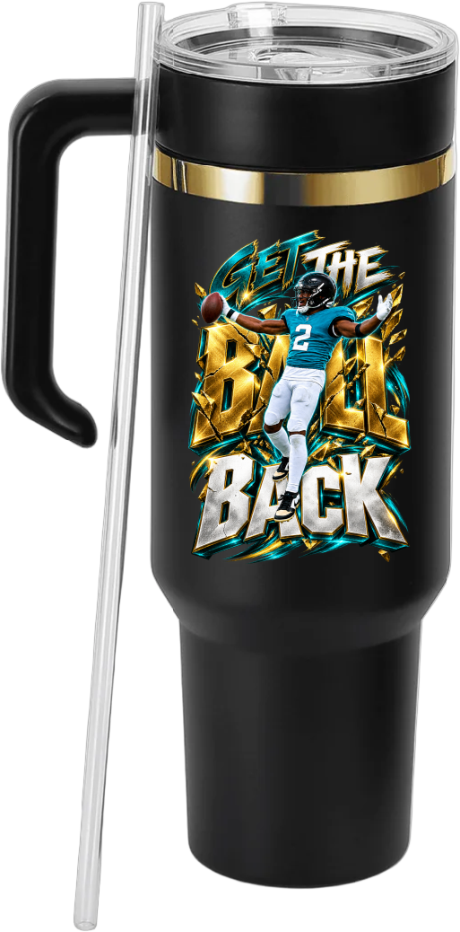 Jourdan Lewis' 40oz Tumbler: Get The BALL Back v2