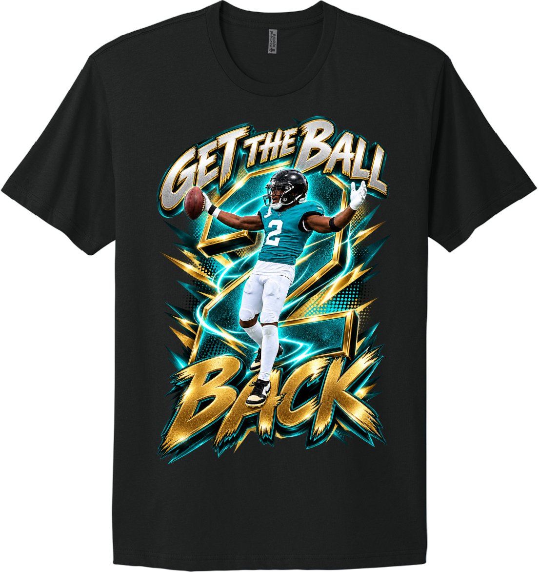 Jourdan Lewis' Adult Short Sleeve:  Get The Ball Back
