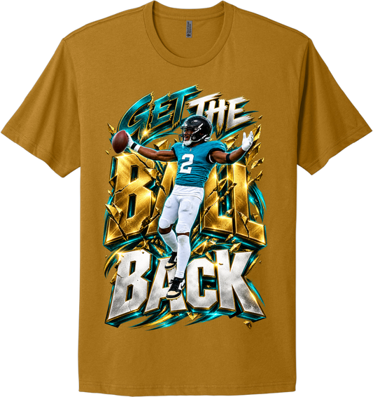 Jourdan Lewis' Adult Short Sleeve:  Get The BALL Back v2
