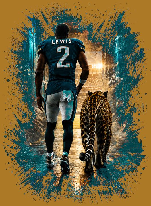 Jourdan Lewis' Adult Short Sleeve:  Tunnel Walk