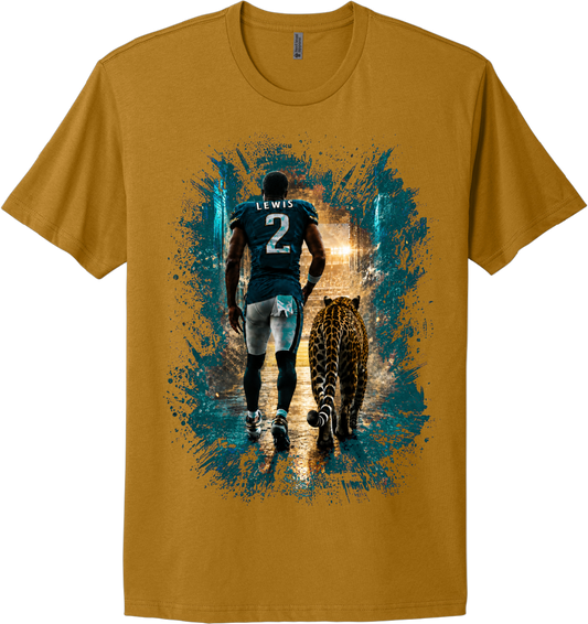 Jourdan Lewis' Adult Short Sleeve:  Tunnel Walk