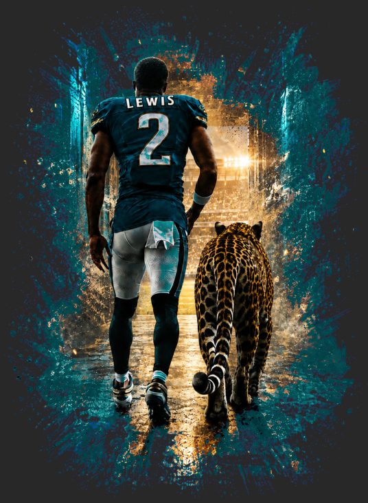 Jourdan Lewis' Adult Hoodie: Tunnel Walk