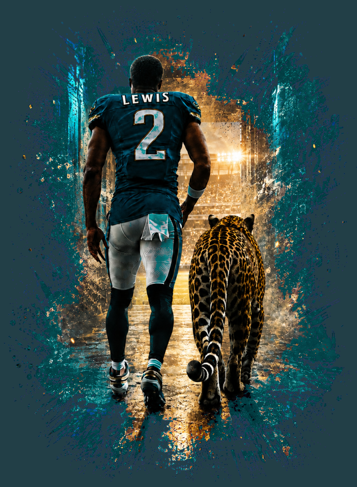 Jourdan Lewis' Adult Hoodie: Tunnel Walk