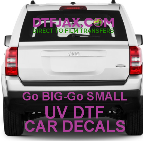 UV DTF Decal 2" Wide